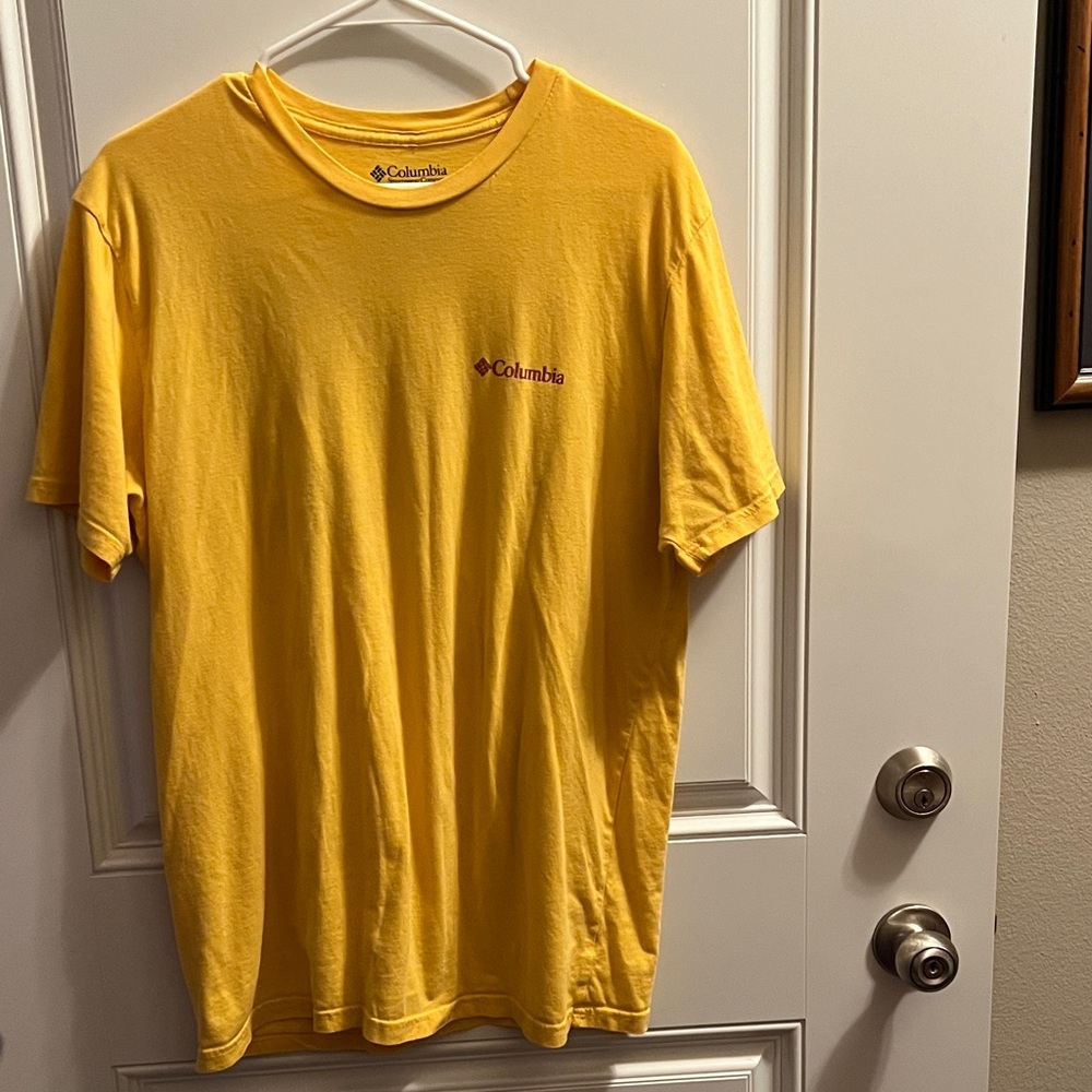 Columbia Men's Vibrant Yellow Tee
